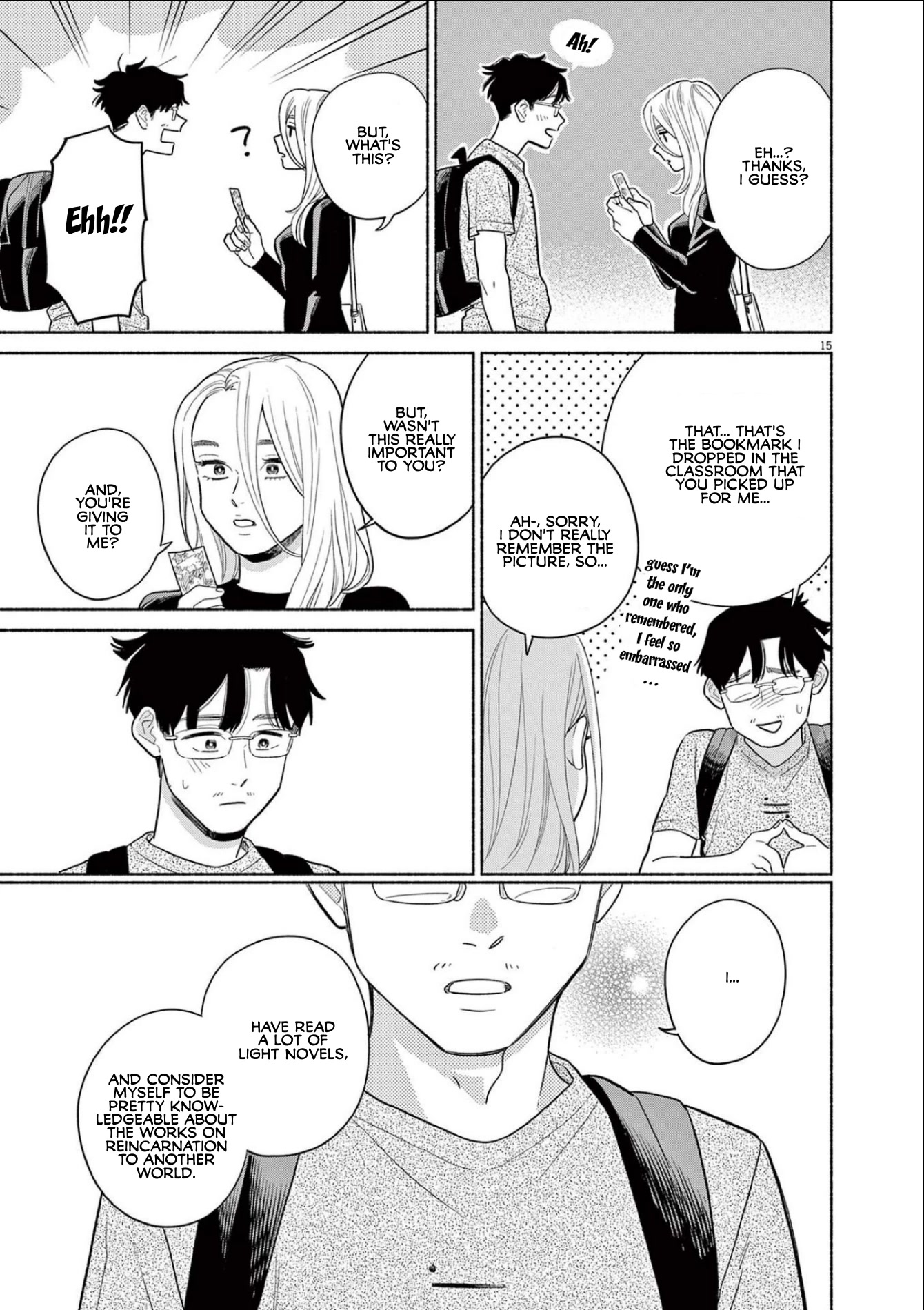 It Looks Like My Son Has Been Reincarnated into Another World Chapter 15 page 15 - Chapter 15: Promise Me That.