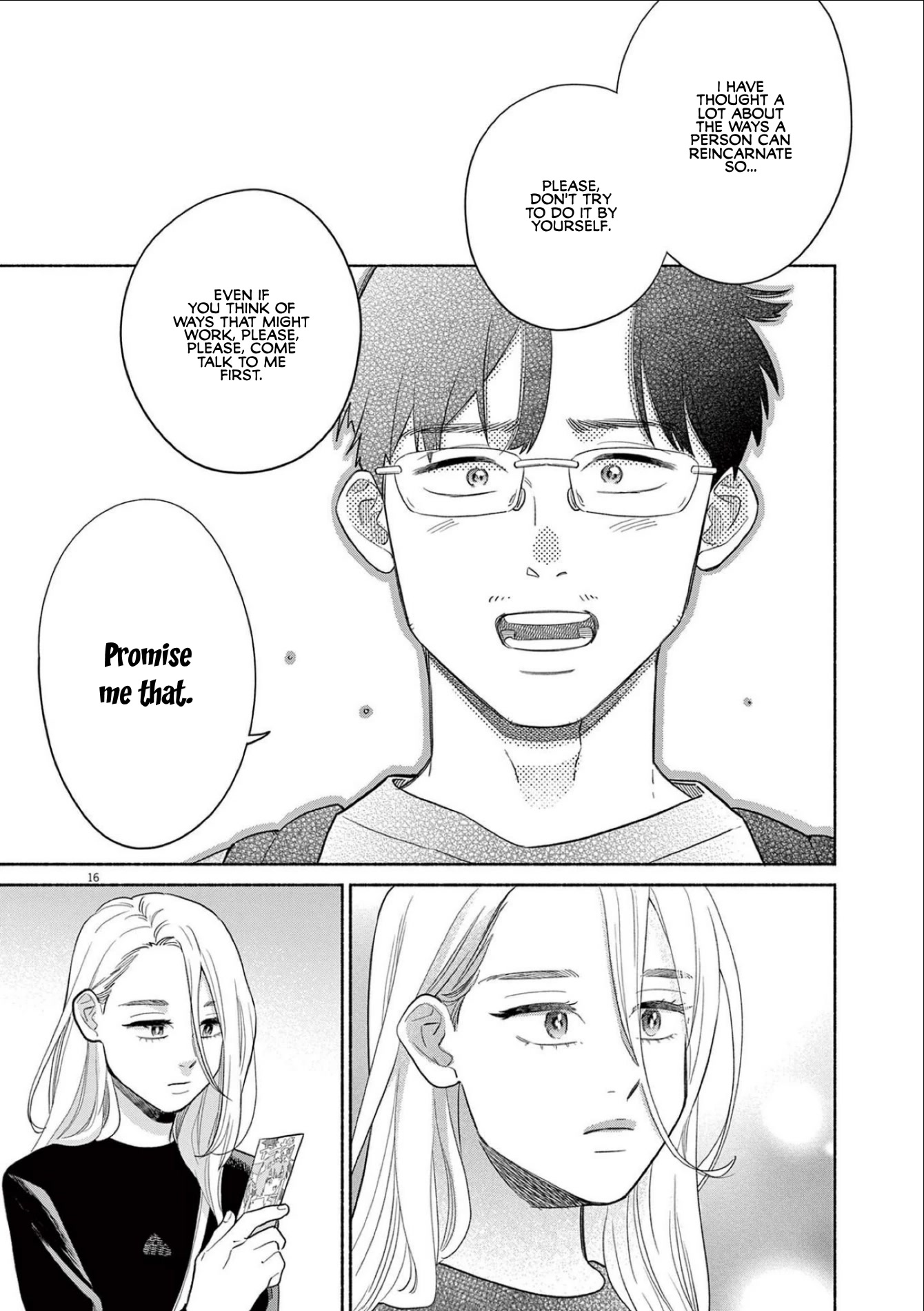 It Looks Like My Son Has Been Reincarnated into Another World Chapter 15 page 16 - Chapter 15: Promise Me That.