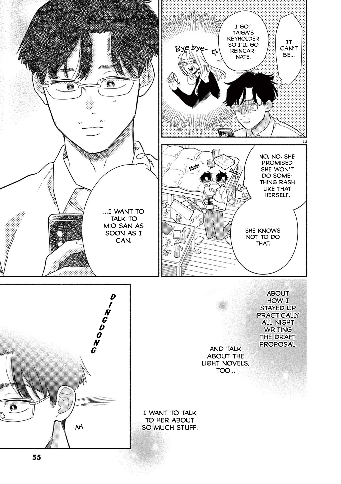 It Looks Like My Son Has Been Reincarnated into Another World Chapter 19 page 13 - Chapter 19: I Want To Talk.