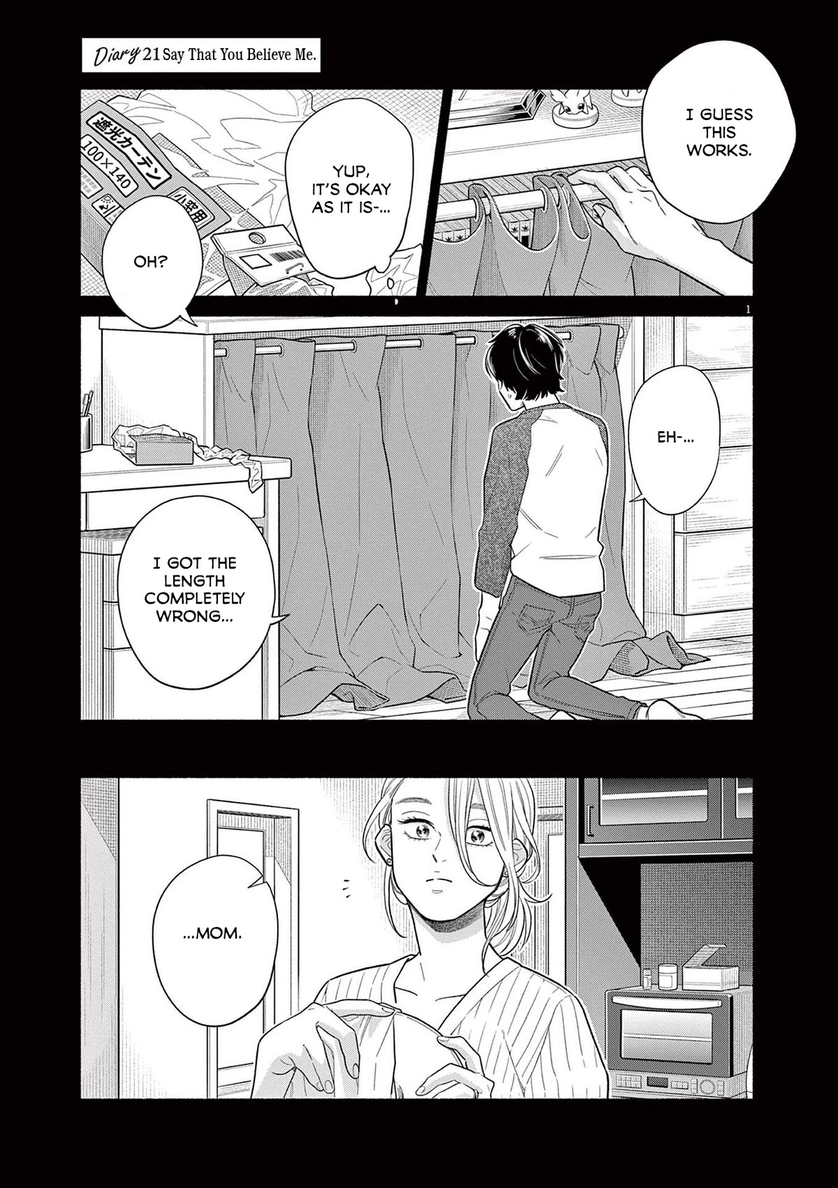 It Looks Like My Son Has Been Reincarnated into Another World Chapter 21 page 1 - Chapter 21: Say That You Believe Me.