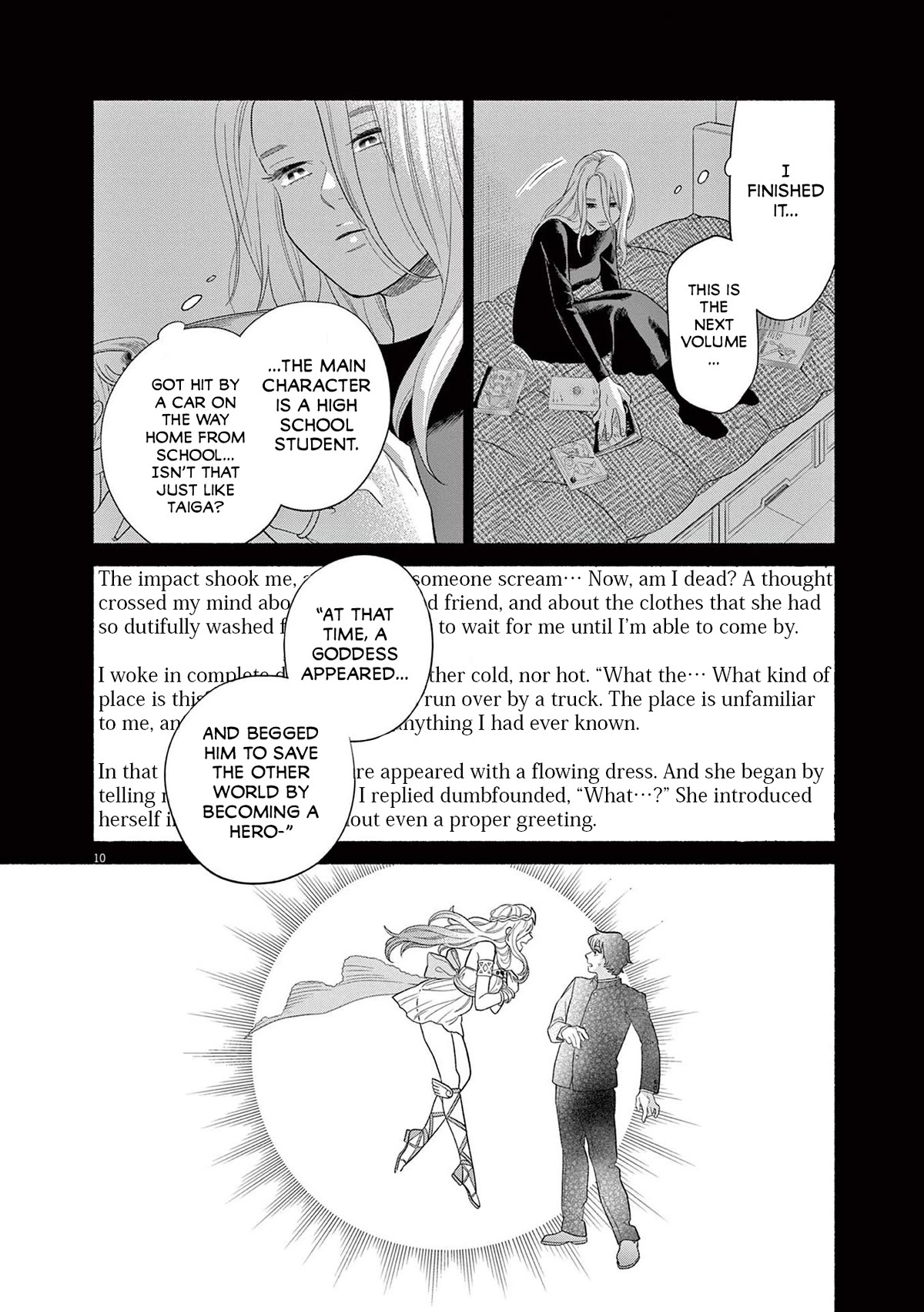 It Looks Like My Son Has Been Reincarnated into Another World Chapter 21 page 10 - Chapter 21: Say That You Believe Me.