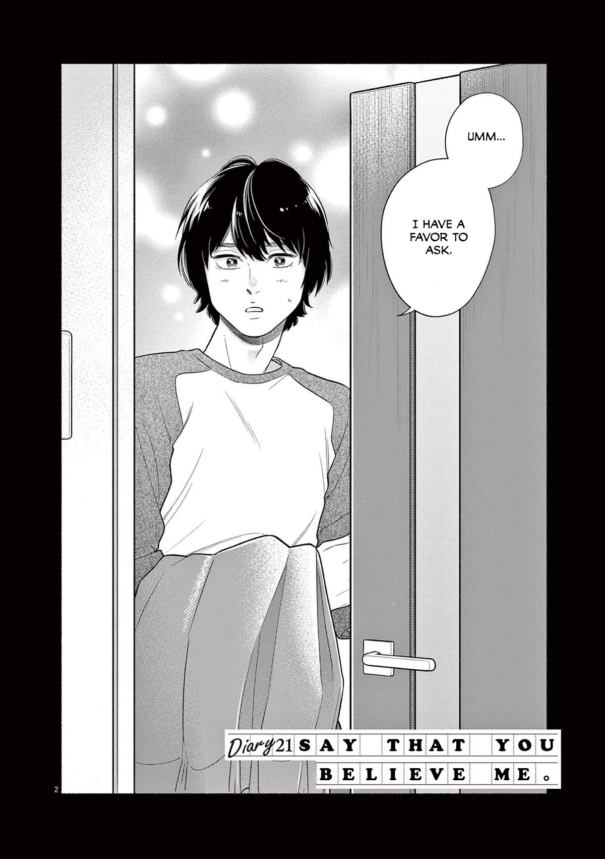 It Looks Like My Son Has Been Reincarnated into Another World Chapter 21 page 2 - Chapter 21: Say That You Believe Me.