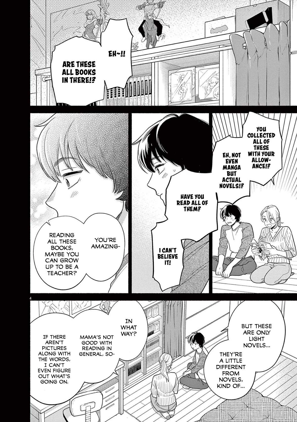 It Looks Like My Son Has Been Reincarnated into Another World Chapter 21 page 4 - Chapter 21: Say That You Believe Me.