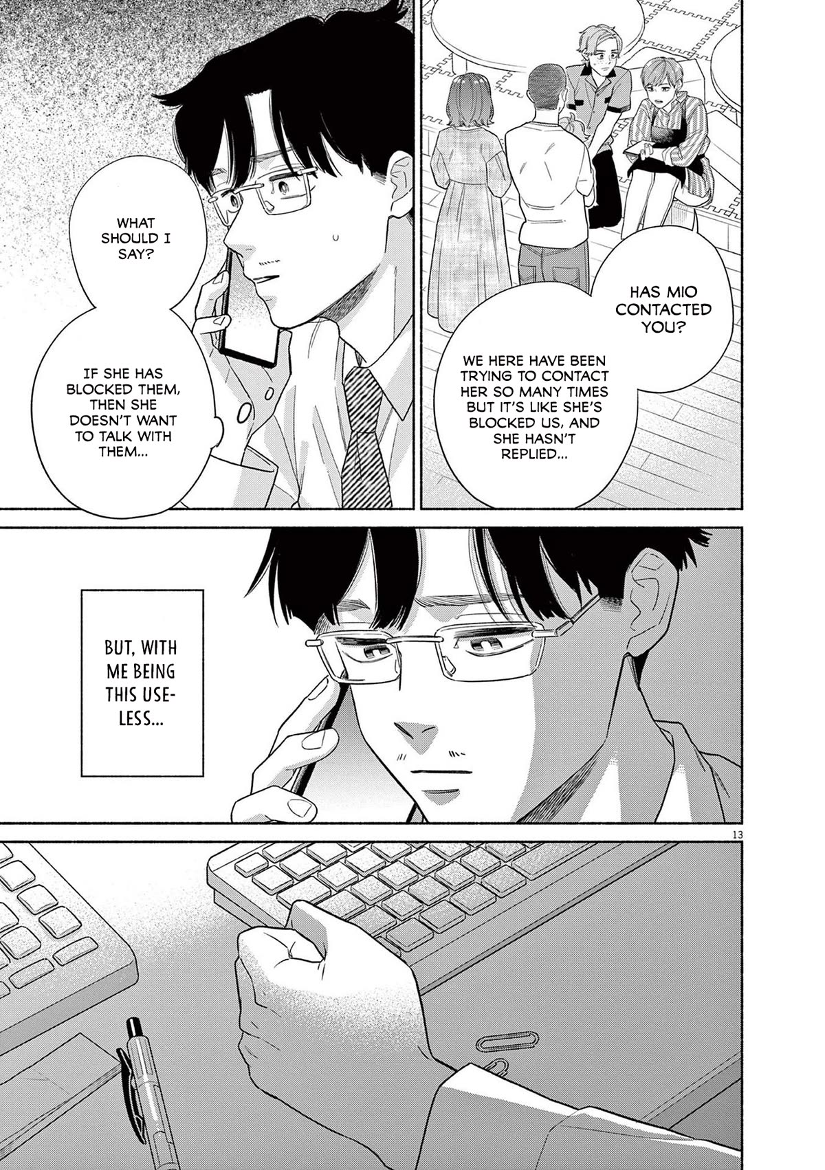 It Looks Like My Son Has Been Reincarnated into Another World Chapter 24 page 13 - Chapter 24: So I'm Begging You...