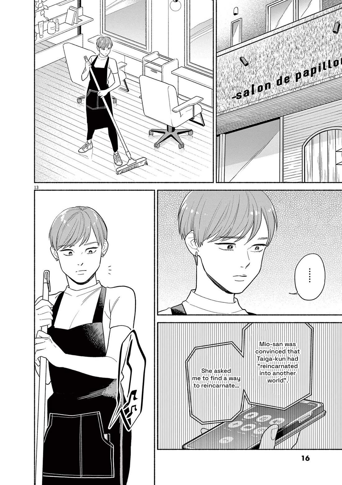 It Looks Like My Son Has Been Reincarnated into Another World Chapter 25 page 14 - Chapter 25: I Don't Want to Hurt Her...