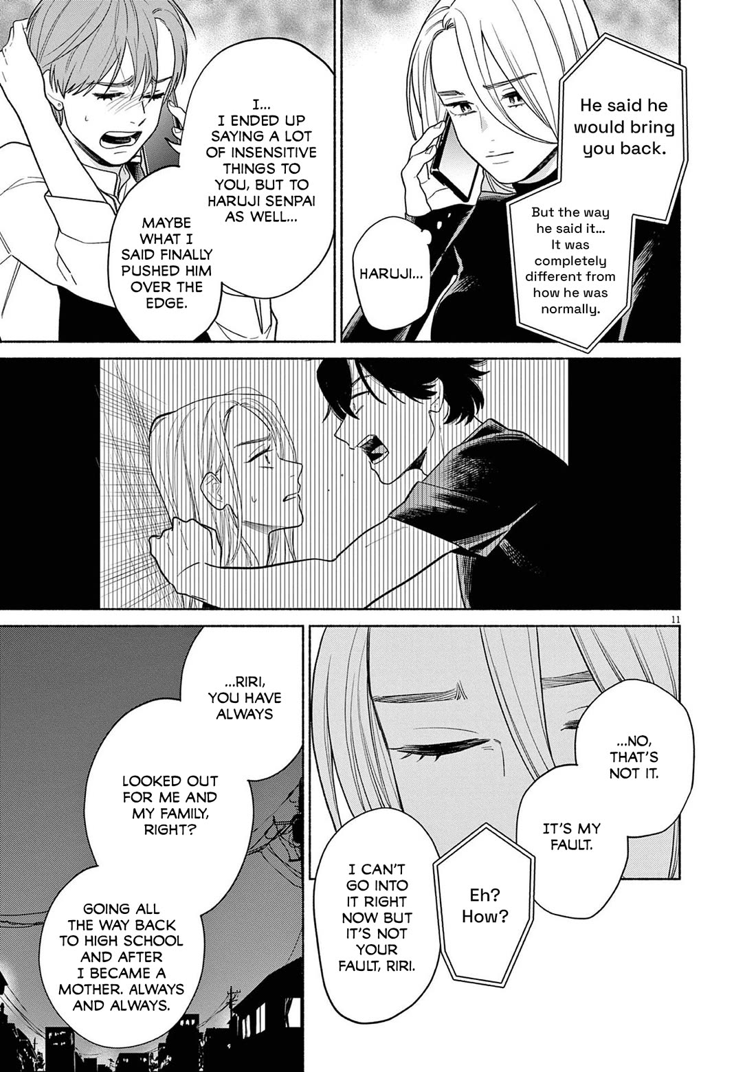 It Looks Like My Son Has Been Reincarnated into Another World Chapter 28 page 11 - Chapter 28: I Want To Be Her Strength.