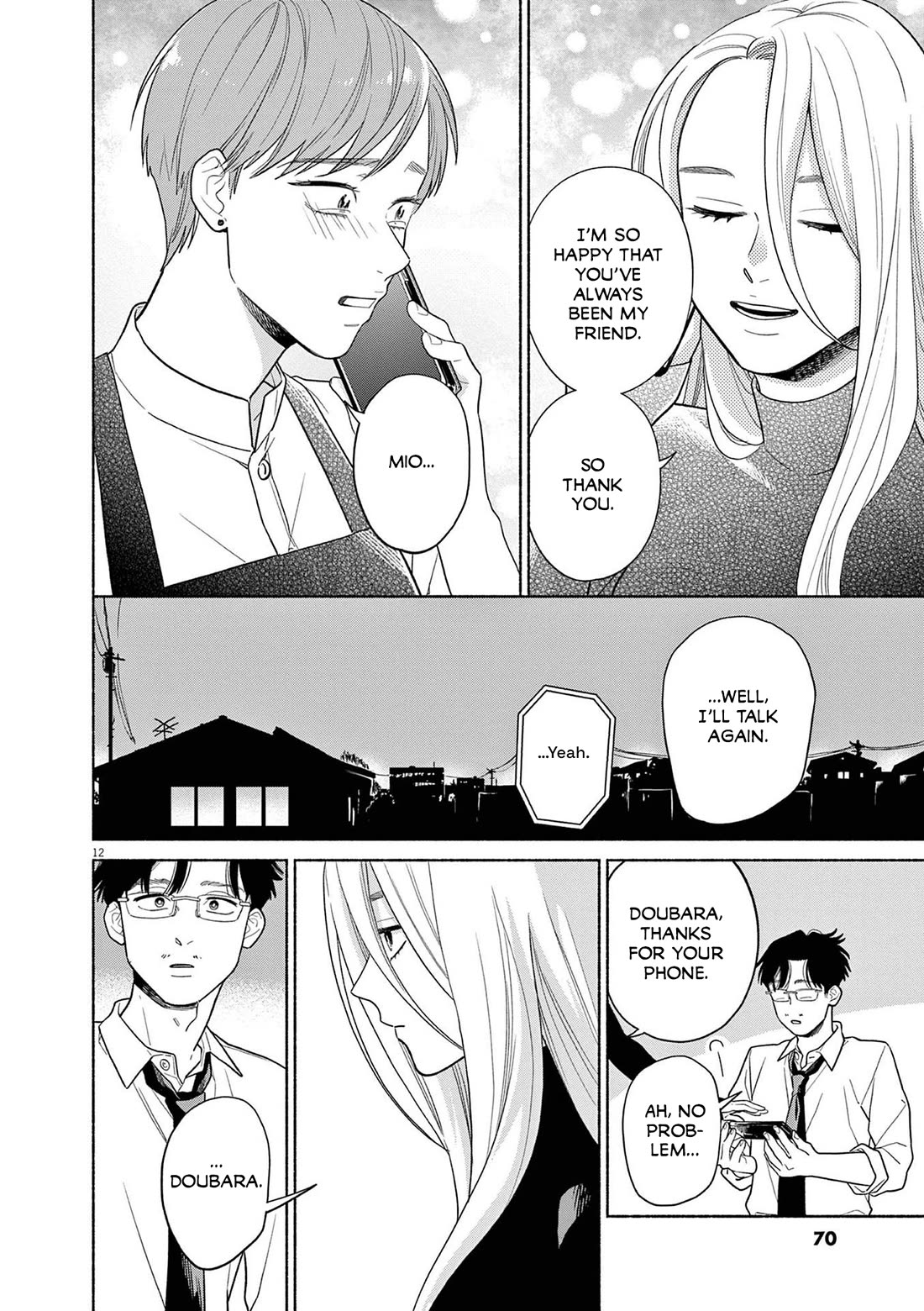 It Looks Like My Son Has Been Reincarnated into Another World Chapter 28 page 12 - Chapter 28: I Want To Be Her Strength.