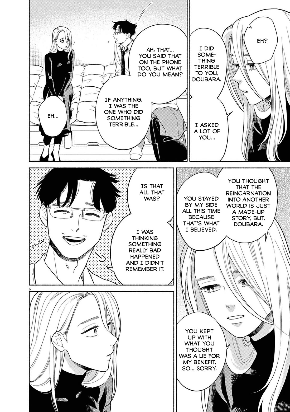 It Looks Like My Son Has Been Reincarnated into Another World Chapter 28 page 6 - Chapter 28: I Want To Be Her Strength.