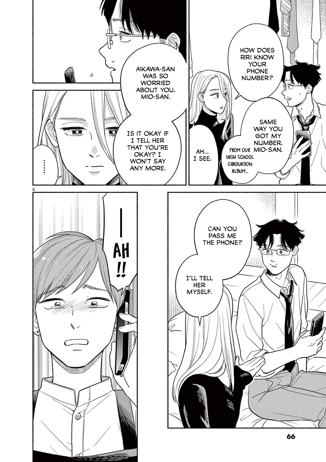 It Looks Like My Son Has Been Reincarnated into Another World Chapter 28 page 8 - Chapter 28: I Want To Be Her Strength.