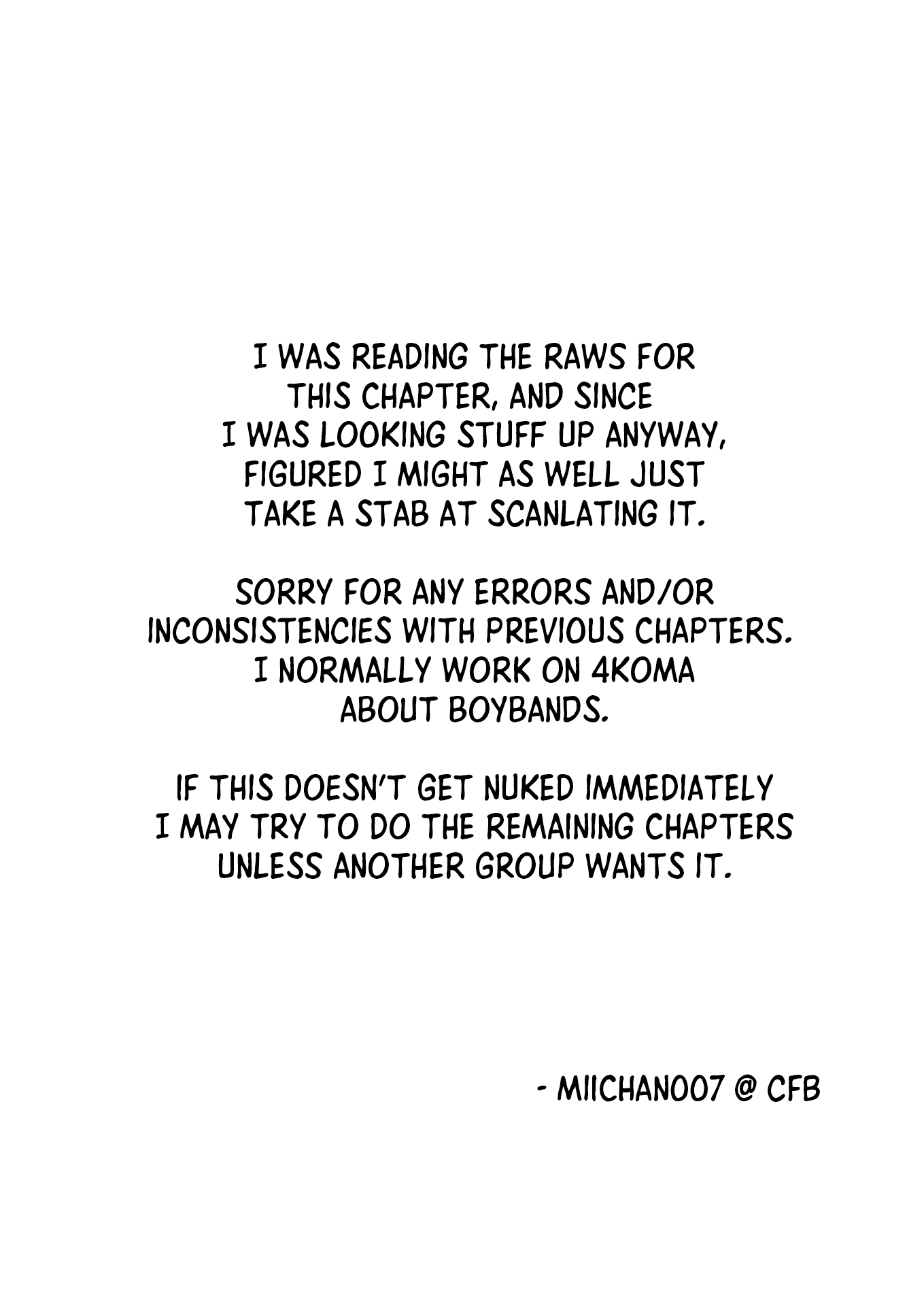 It Looks Like My Son Has Been Reincarnated into Another World Chapter 31 page 19 - Chapter 31: Is This The End?