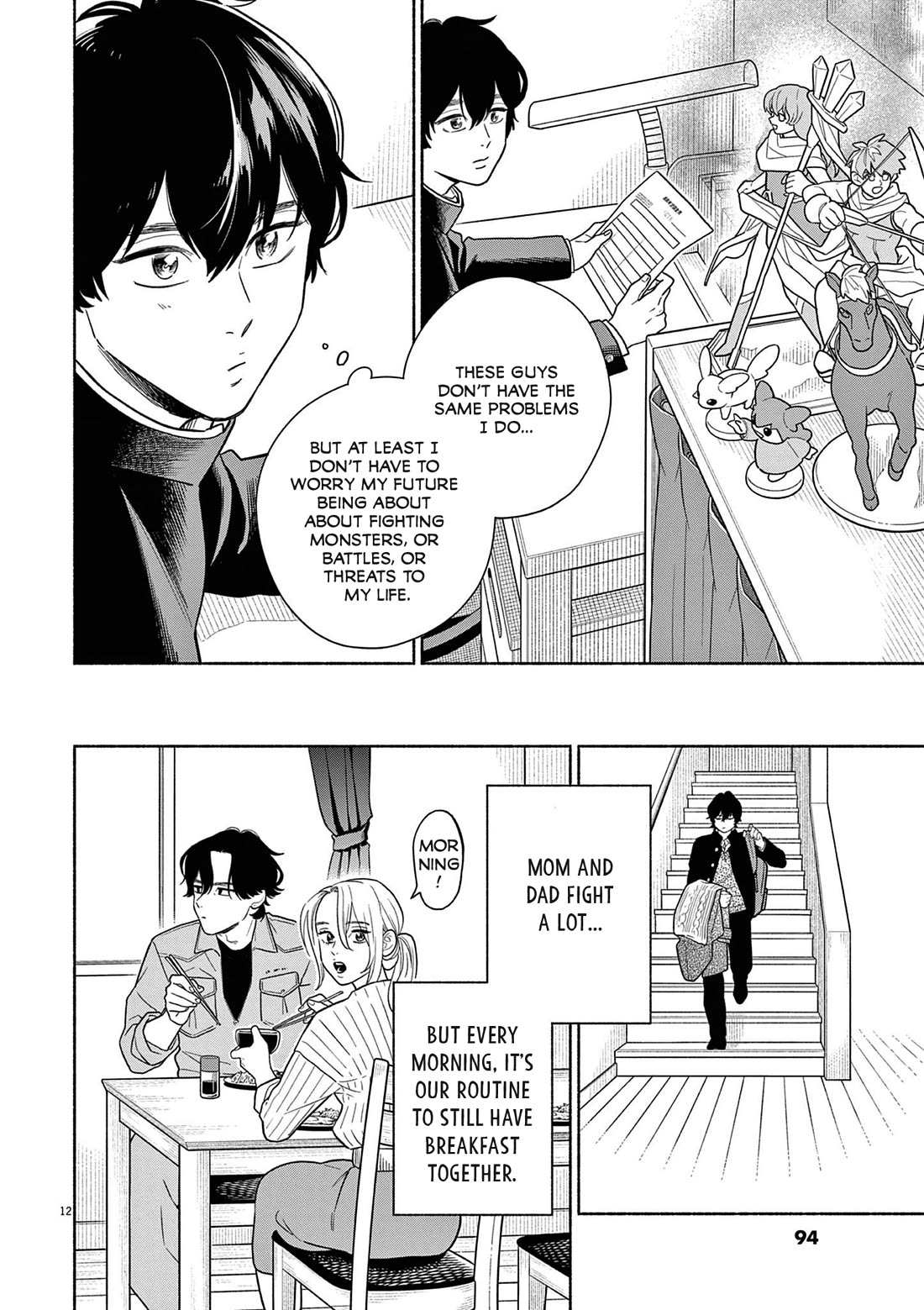 It Looks Like My Son Has Been Reincarnated into Another World Chapter 37 page 12 - Chapter 37: I'll Be Back.