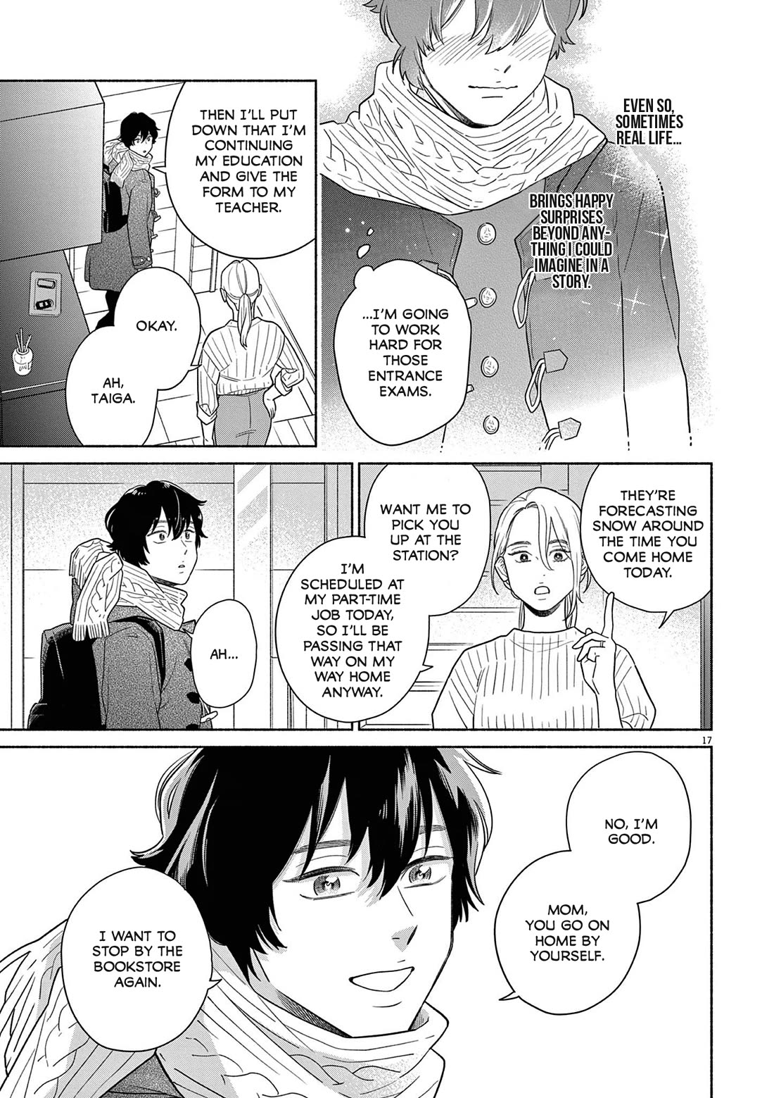 It Looks Like My Son Has Been Reincarnated into Another World Chapter 37 page 17 - Chapter 37: I'll Be Back.