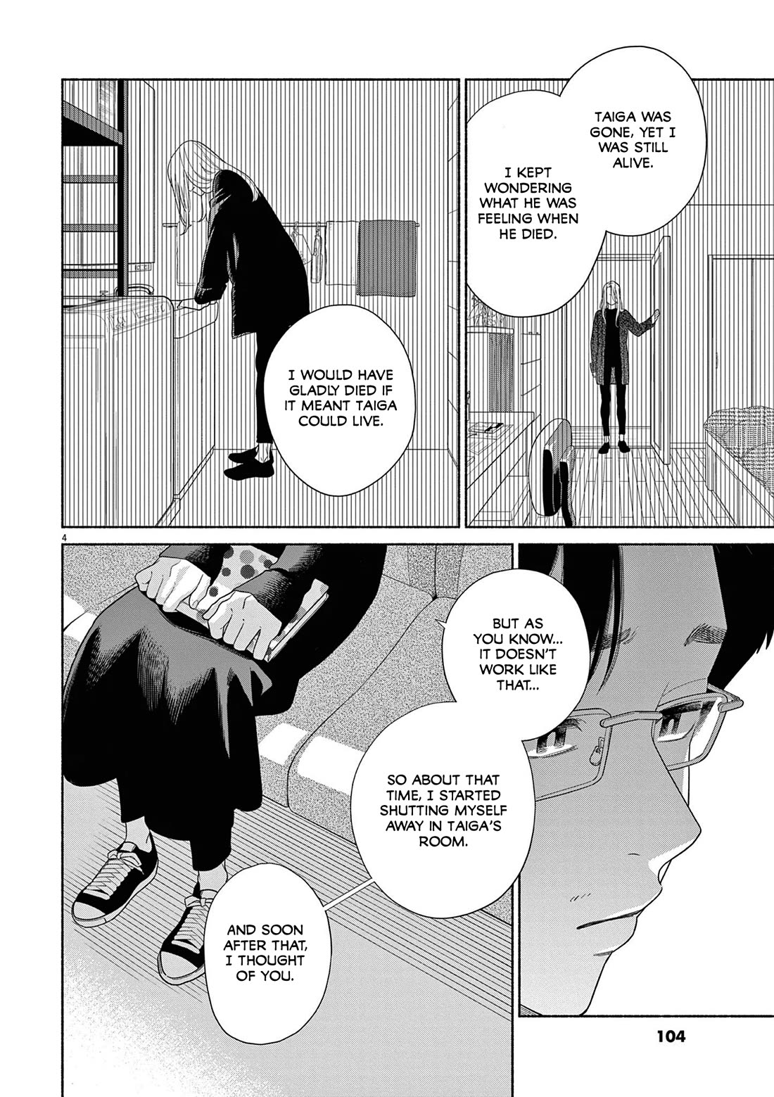 It Looks Like My Son Has Been Reincarnated into Another World Chapter 38 page 4 - Chapter 38: Because You Don't Get to Reincarnate into Another World.