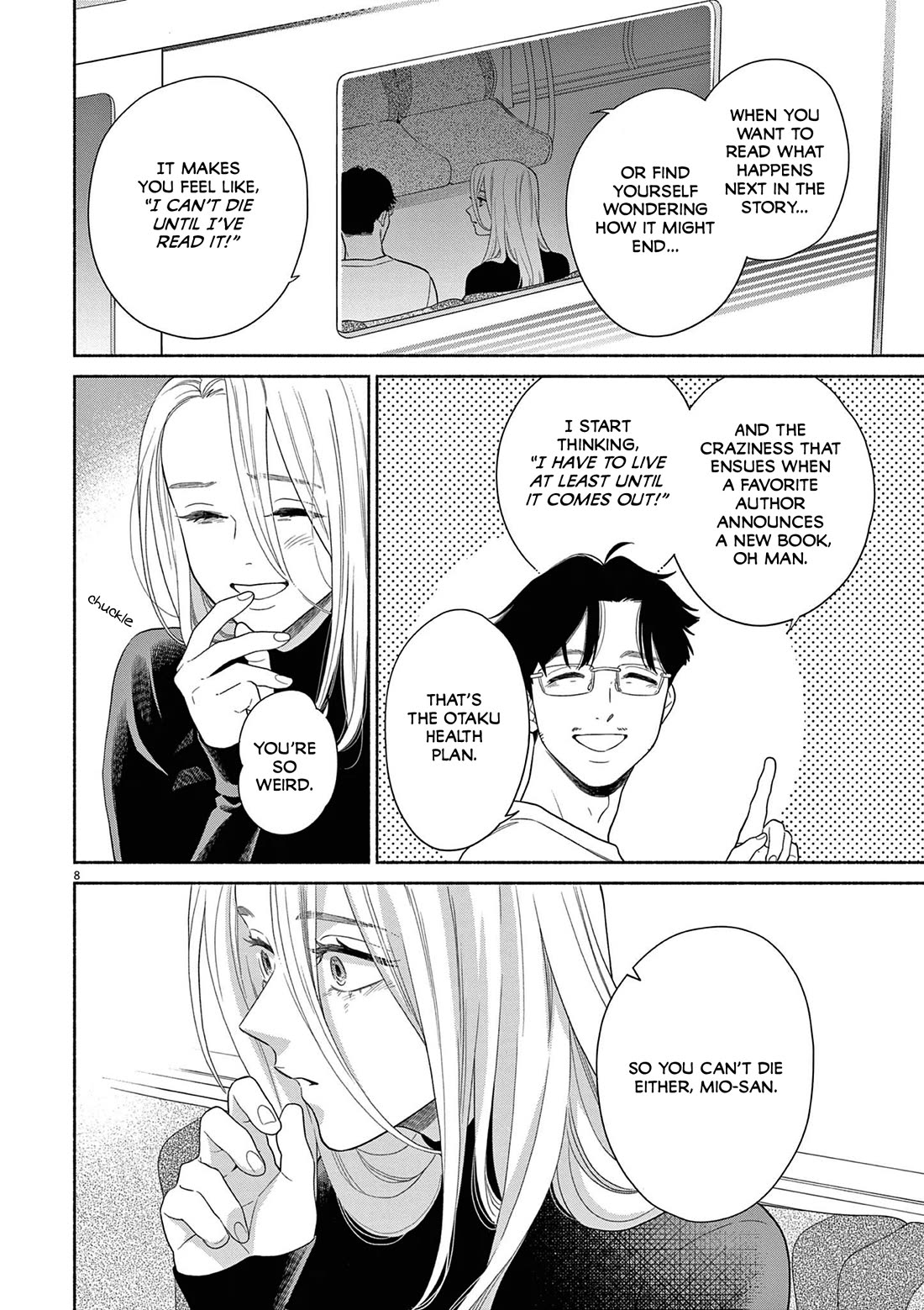 It Looks Like My Son Has Been Reincarnated into Another World Chapter 38 page 8 - Chapter 38: Because You Don't Get to Reincarnate into Another World.