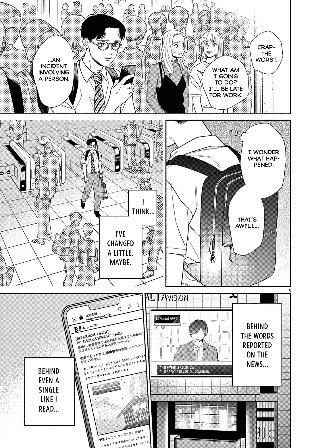 It Looks Like My Son Has Been Reincarnated into Another World Chapter 39 page 5 - Chapter 39: I Think I've Changed.
