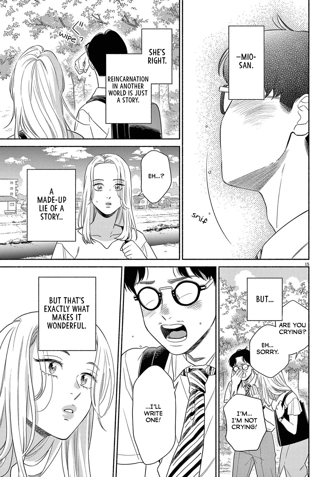 It Looks Like My Son Has Been Reincarnated into Another World Chapter 40 page 15 - Chapter 40: Reincarnation In Another World is Just A Story. [END]