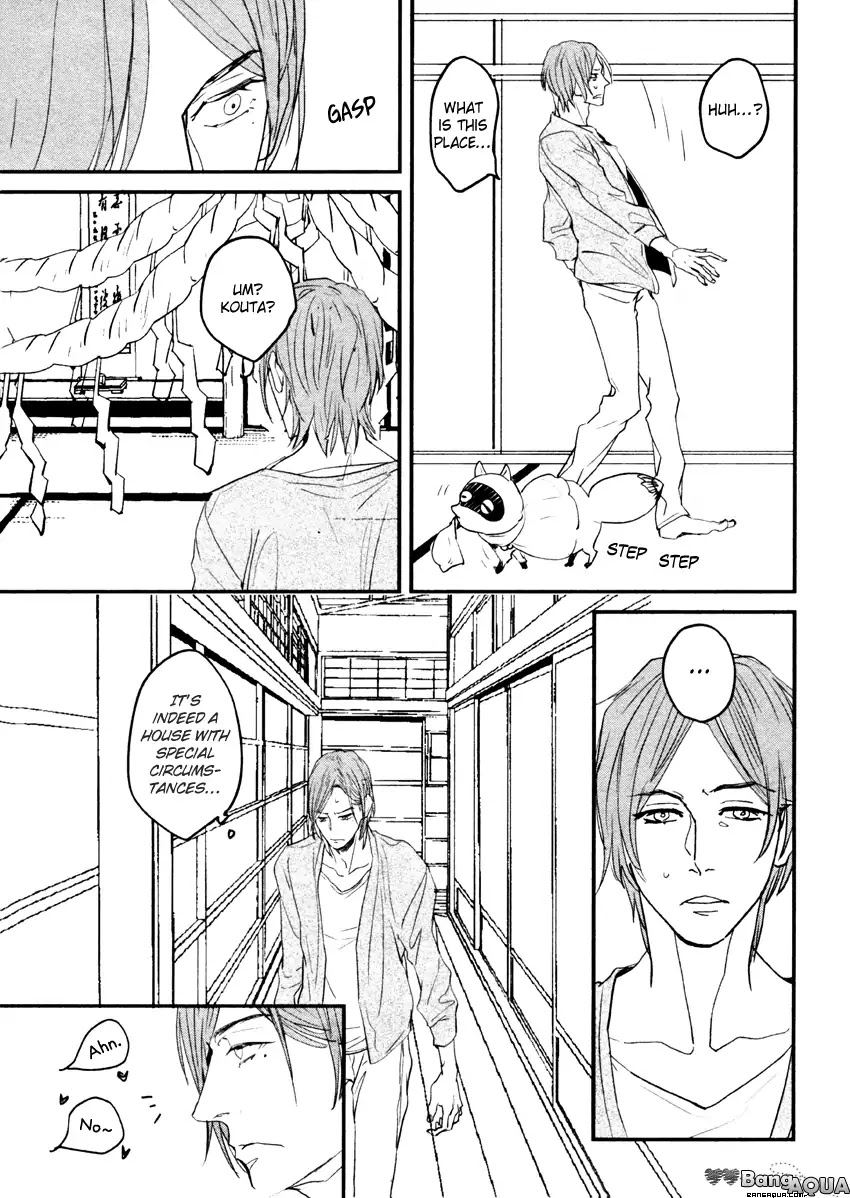 It seems Zashikiwarashi goes out. Chapter 1 page 35 - Chapter 1