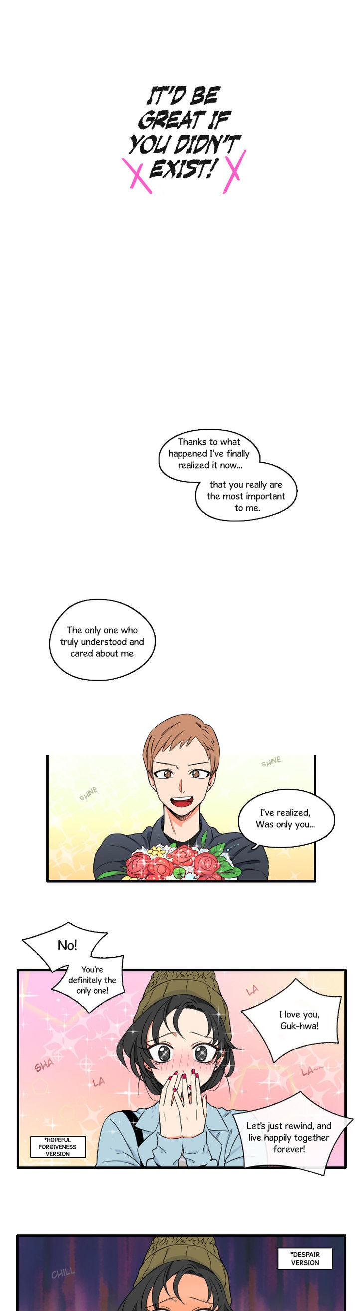 It Would Be Great if You Didn't Exist Chapter 10 page 1 - Chapter 10