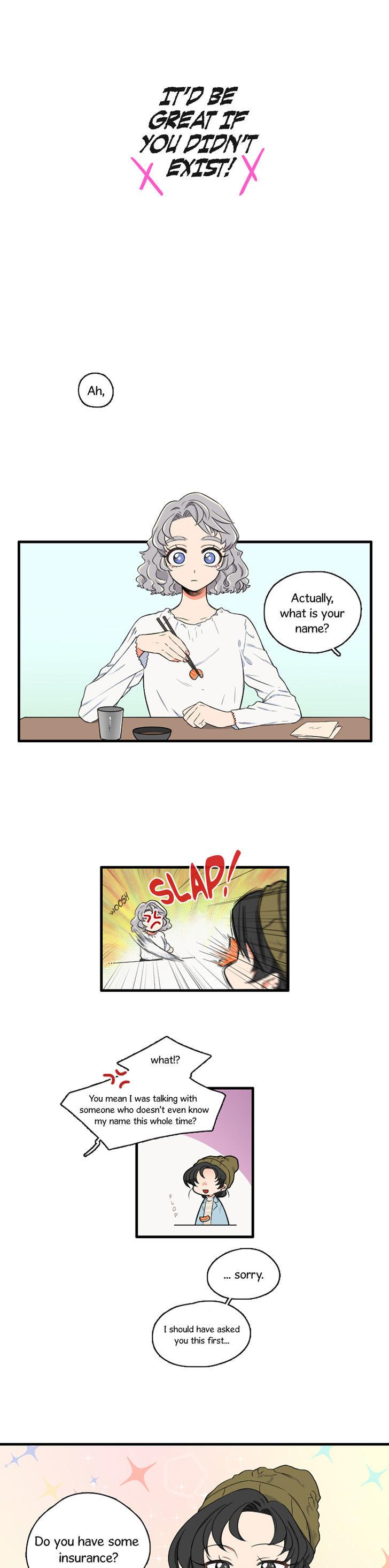 It Would Be Great if You Didn't Exist Chapter 12 page 1 - Chapter 12