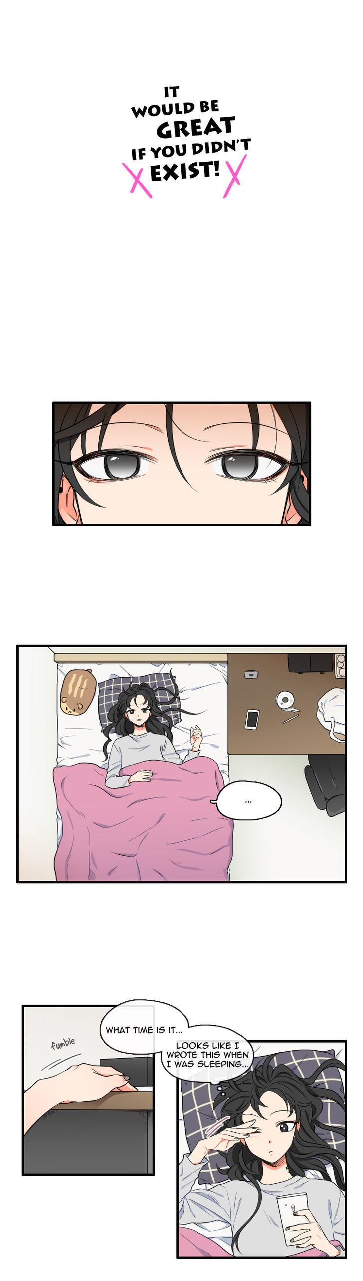 It Would Be Great if You Didn't Exist Chapter 19 page 2 - Chapter 19