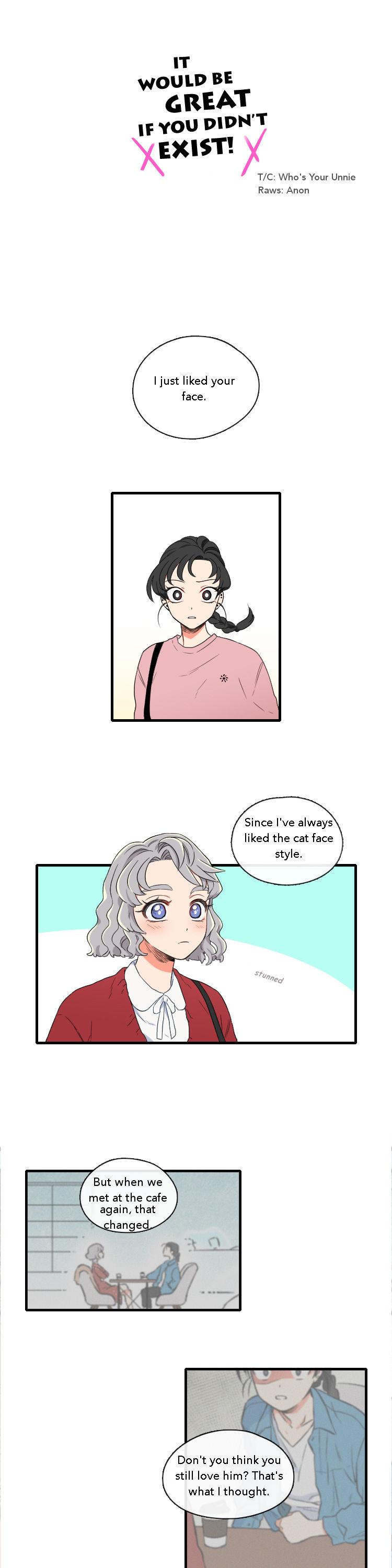 It Would Be Great if You Didn't Exist Chapter 38 page 1 - Chapter 38