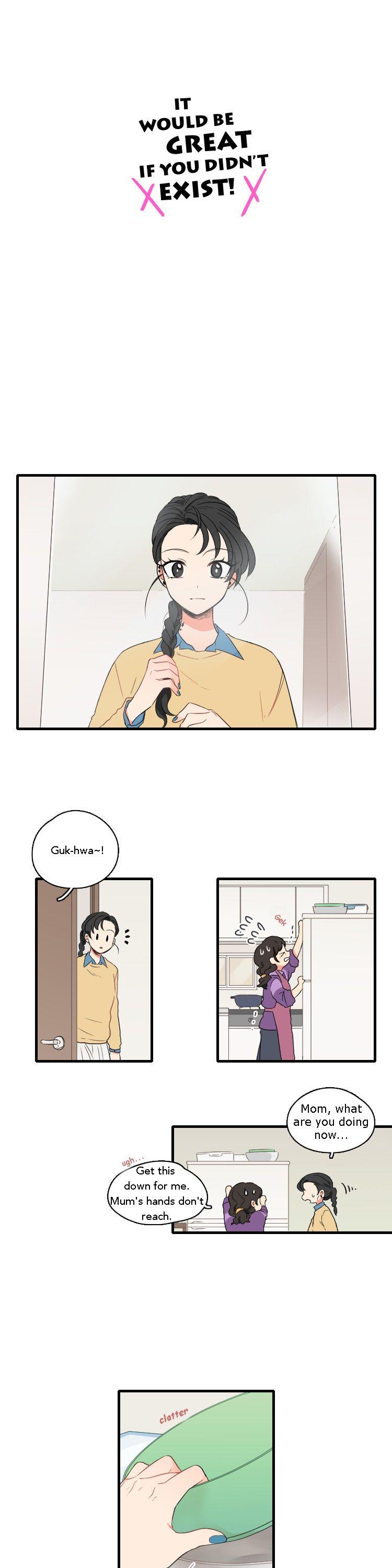 It Would Be Great if You Didn't Exist Chapter 39 page 1 - Chapter 39 : End of Part 1