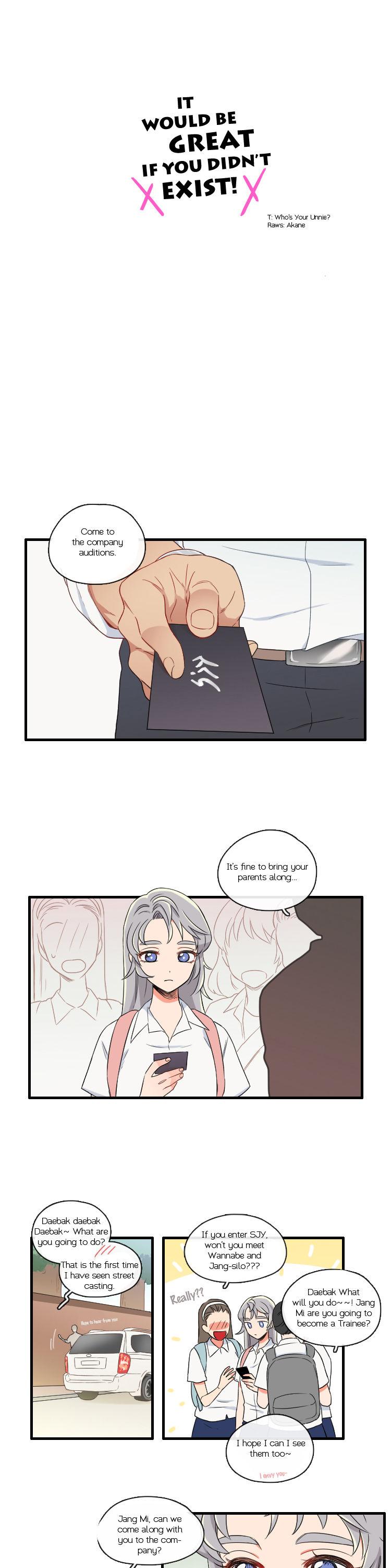 It Would Be Great if You Didn't Exist Chapter 40 page 1 - Chapter 40