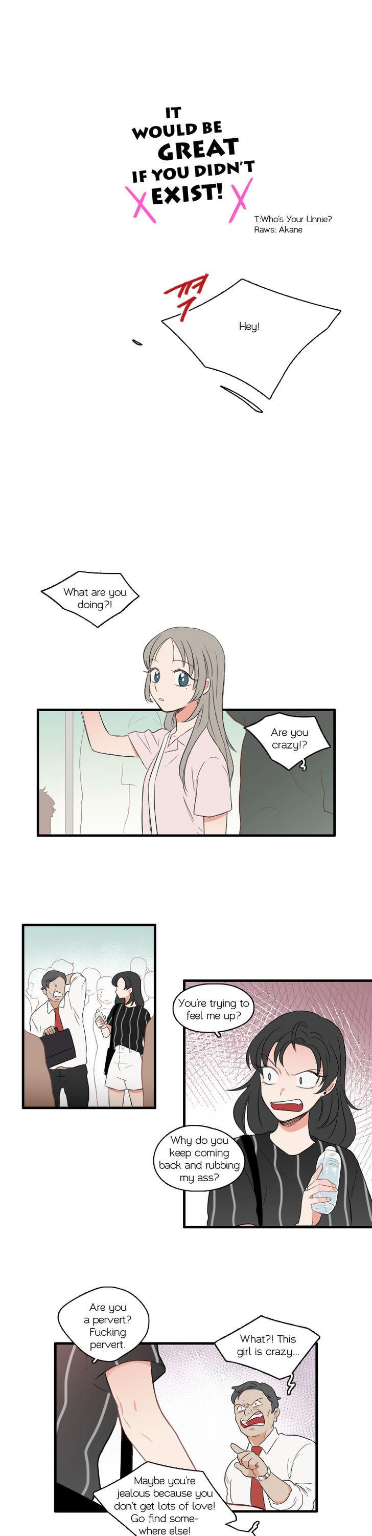 It Would Be Great if You Didn't Exist Chapter 41 page 1 - Chapter 41