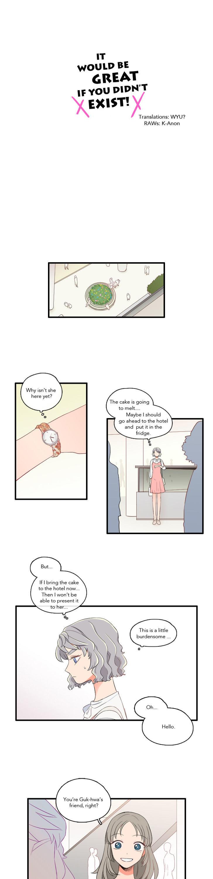 It Would Be Great if You Didn't Exist Chapter 45 page 3 - Chapter 45