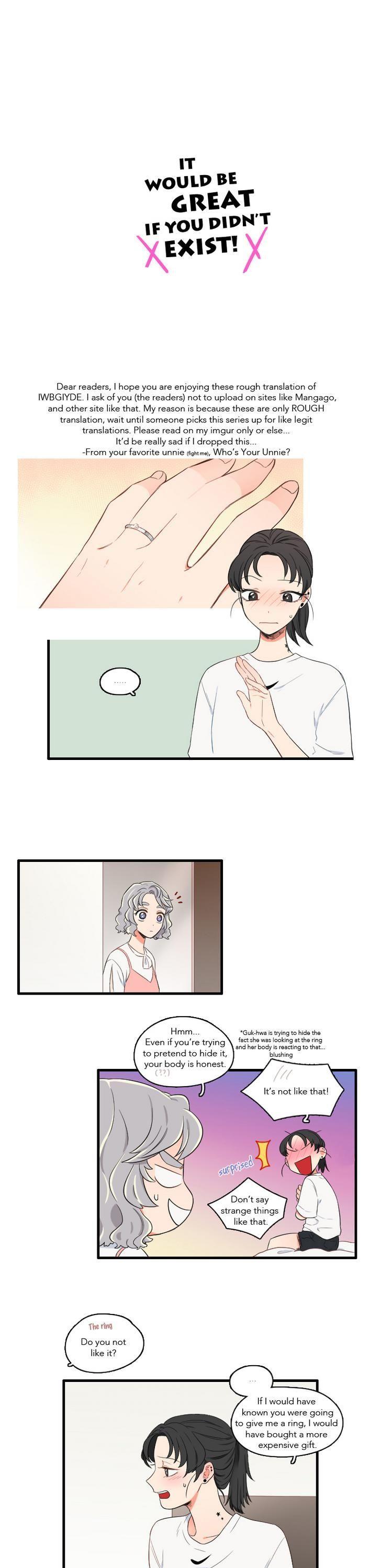 It Would Be Great if You Didn't Exist Chapter 47 page 3 - Chapter 47