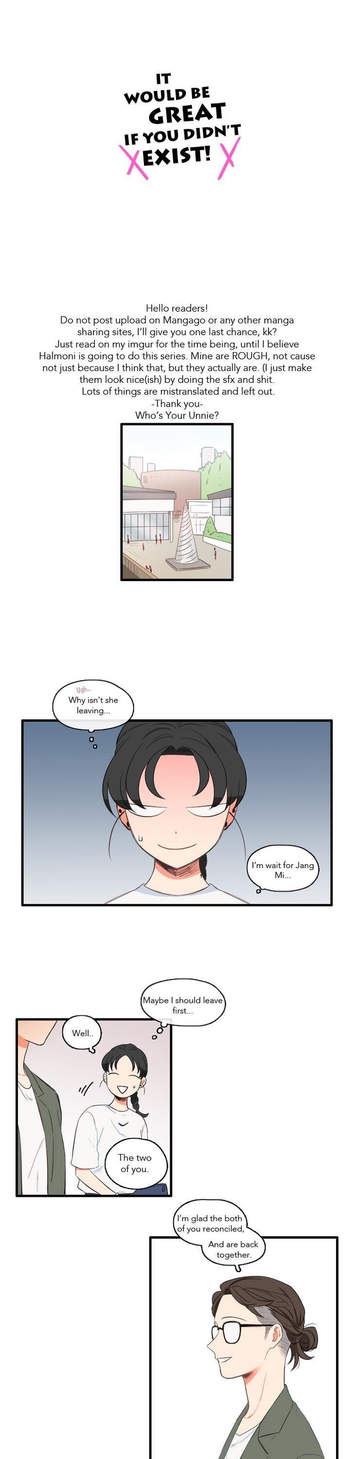 It Would Be Great if You Didn't Exist Chapter 48 page 3 - Chapter 48
