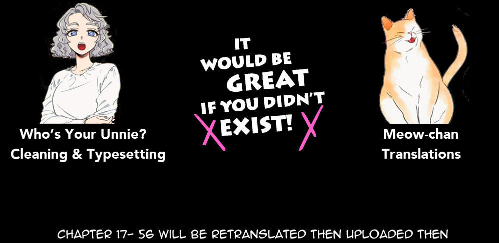It Would Be Great if You Didn't Exist Chapter 57 page 1 - Chapter 57