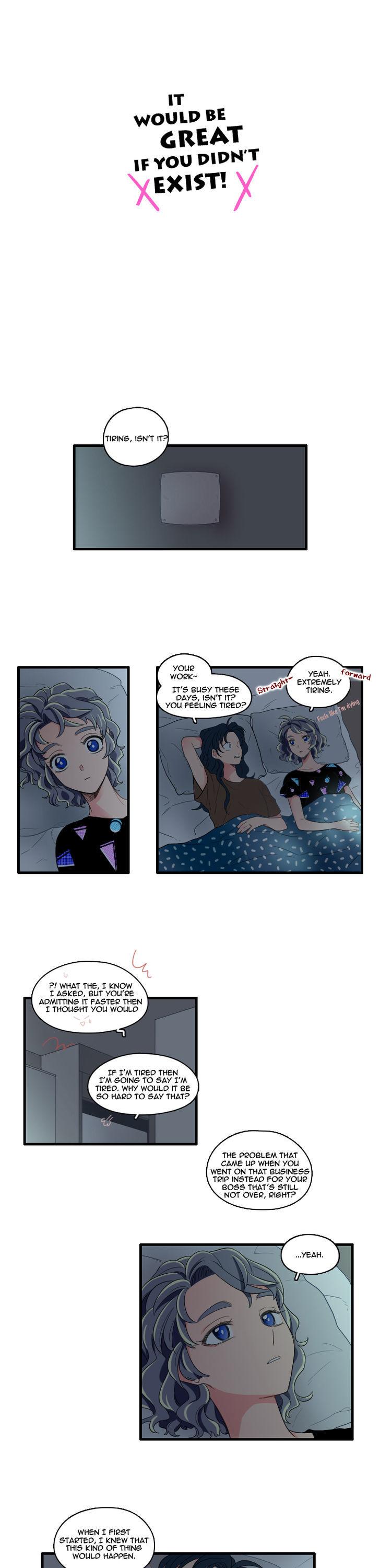It Would Be Great if You Didn't Exist Chapter 58 page 2 - Chapter 58