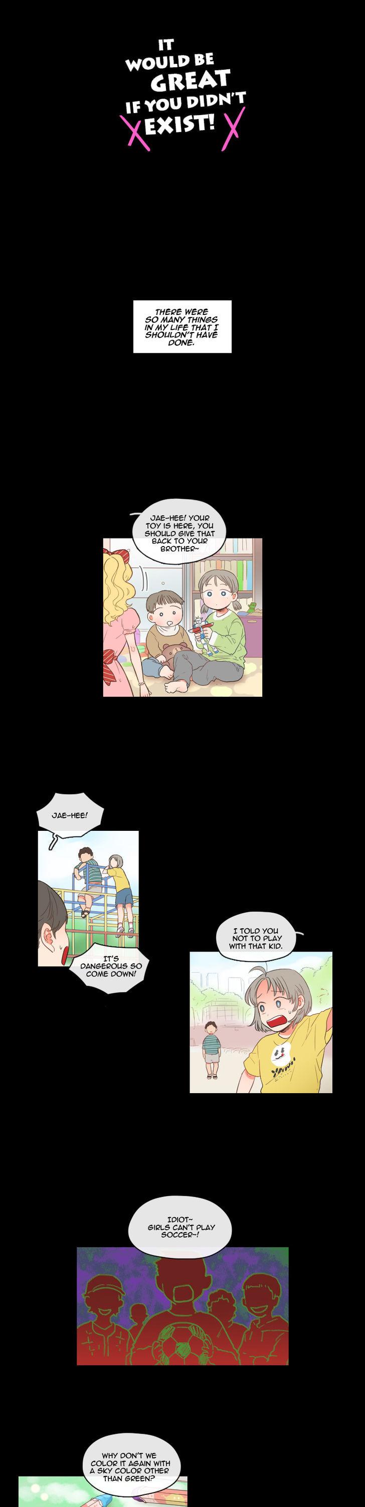 It Would Be Great if You Didn't Exist Chapter 60 page 2 - Chapter 60