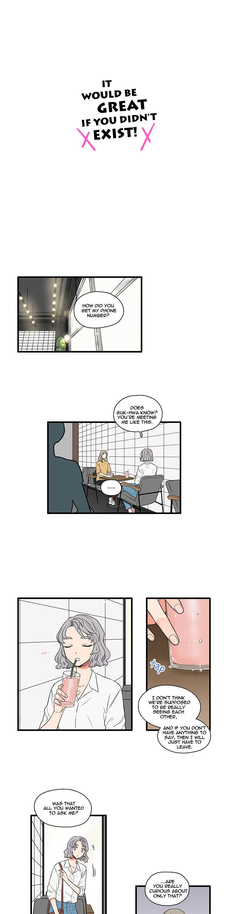 It Would Be Great if You Didn't Exist Chapter 73 page 4 - Chapter 73