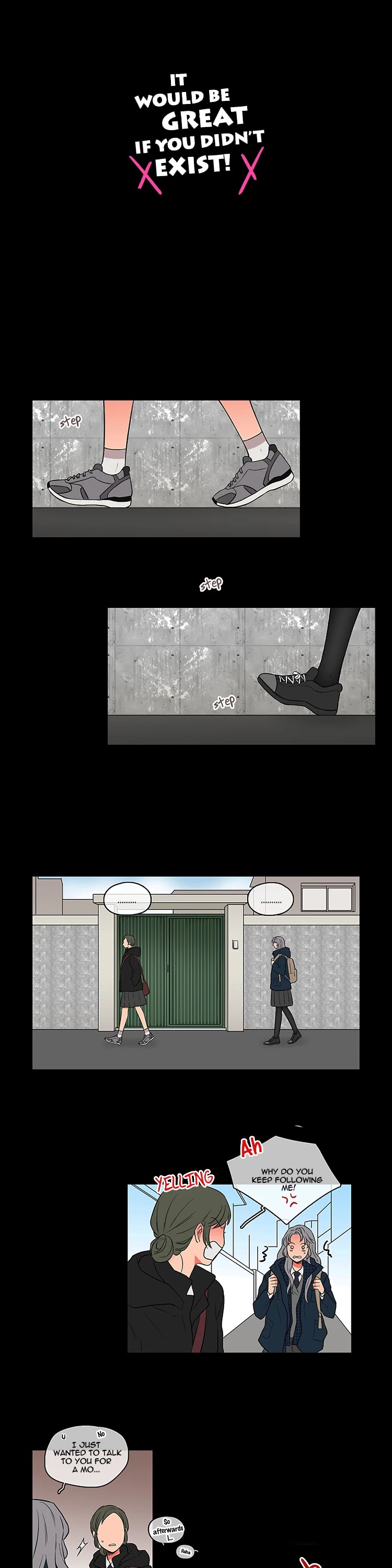 It Would Be Great if You Didn't Exist Chapter 76 page 1 - Chapter 76