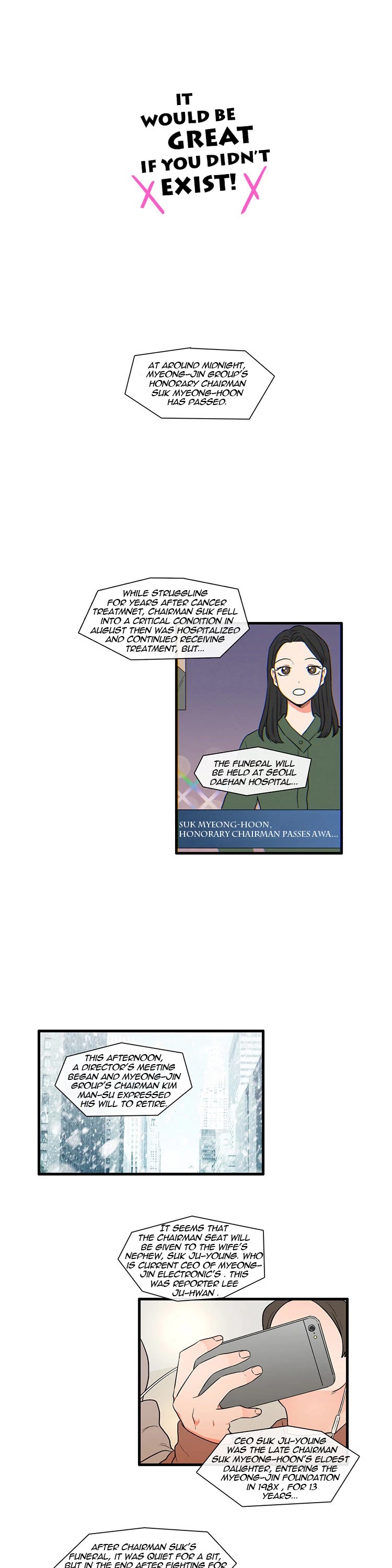 It Would Be Great if You Didn't Exist Chapter 79 page 2 - Chapter 79