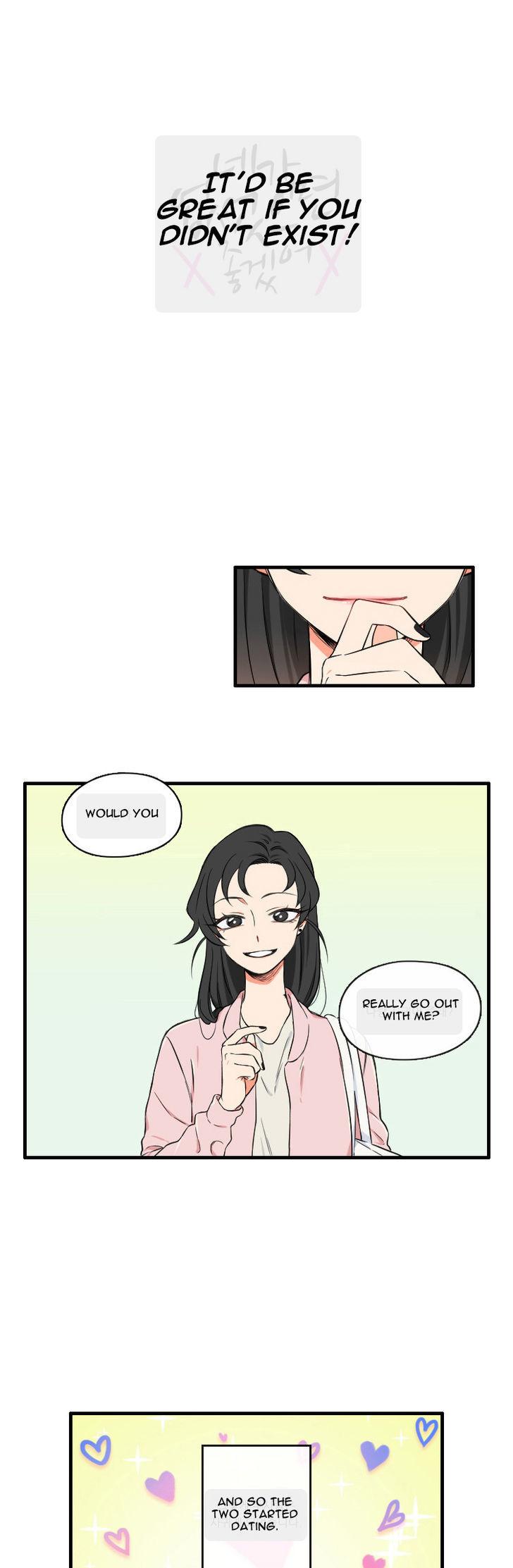 It Would Be Great if You Didn't Exist Chapter 8 page 1 - Chapter 8