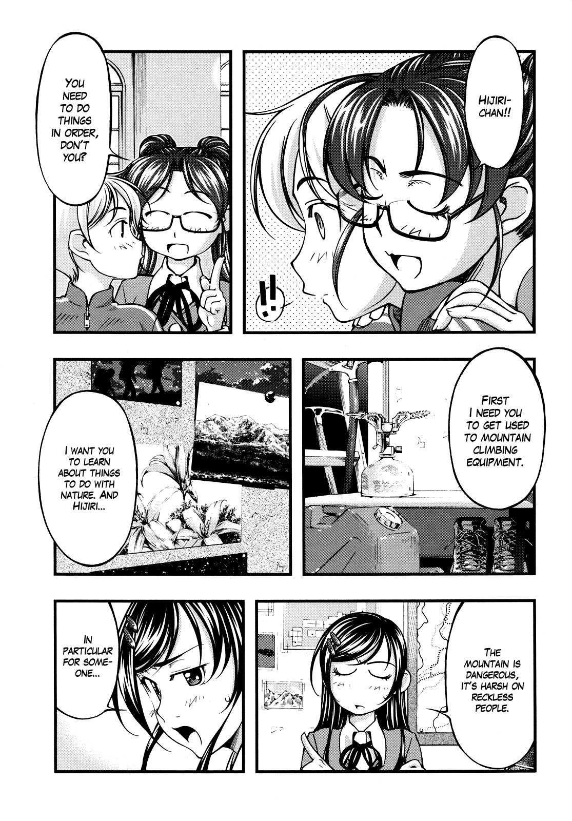 Itadaki! (FUMIZUKI Kou) Chapter 4 page 4 - Chapter 4: Hiking!