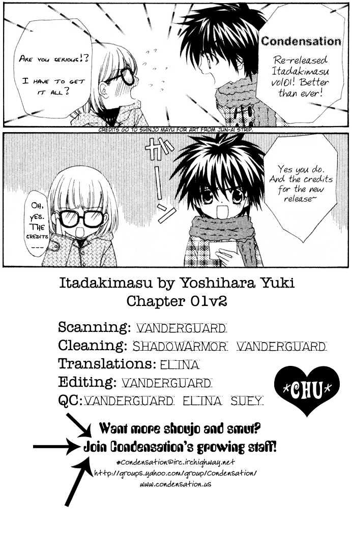 Itadakimasu Chapter 1 page 3 - Chapter 1 : 1 Lovesickness \ 2 Awake or Asleep \ 3 Sharing a Bed \ 4 With All...