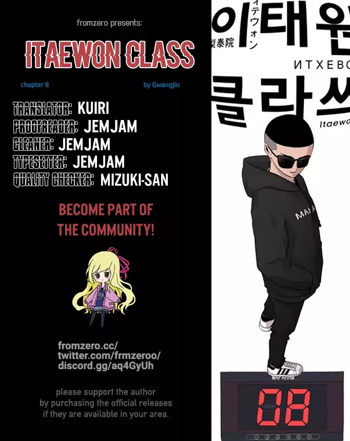Itaewon Class Chapter 8 page 1 - Chapter 8: Itaewon Freedom