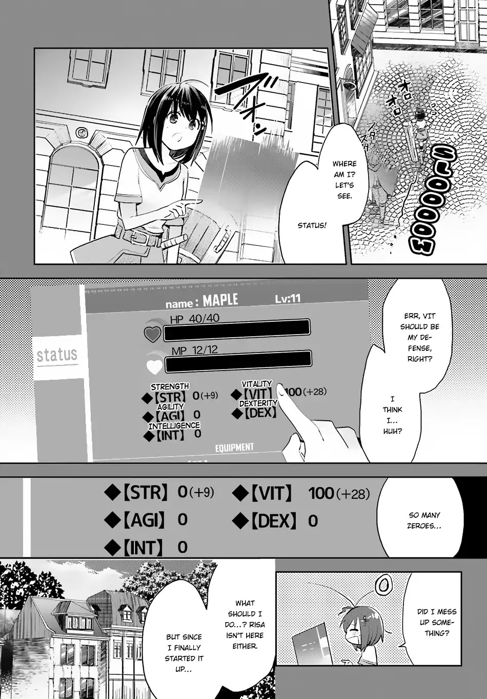 Itai no wa Iya nanode Bougyo-Ryoku ni Kyokufuri Shitai to Omoimasu Chapter 1 page 11 - Chapter 1
