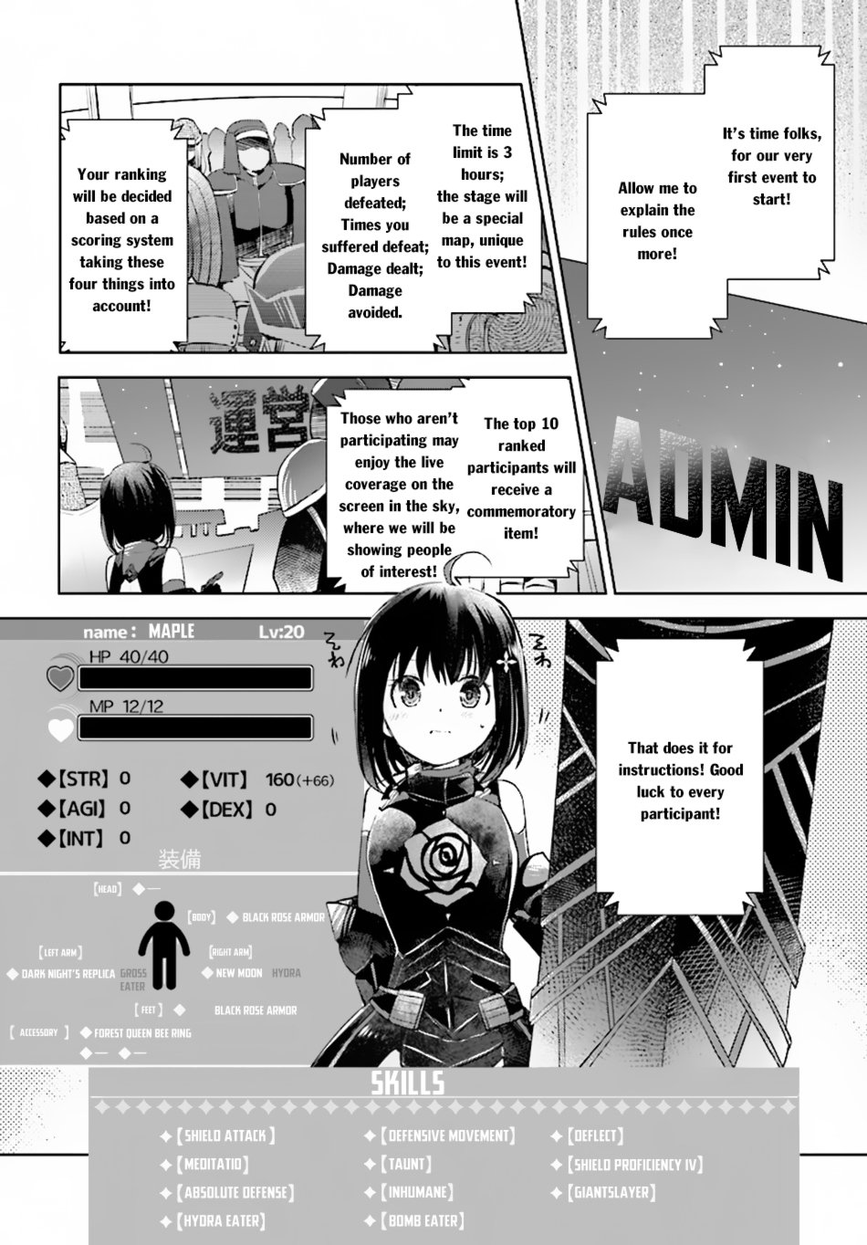 Itai no wa Iya nanode Bougyo-Ryoku ni Kyokufuri Shitai to Omoimasu Chapter 3 page 3 - Chapter 3