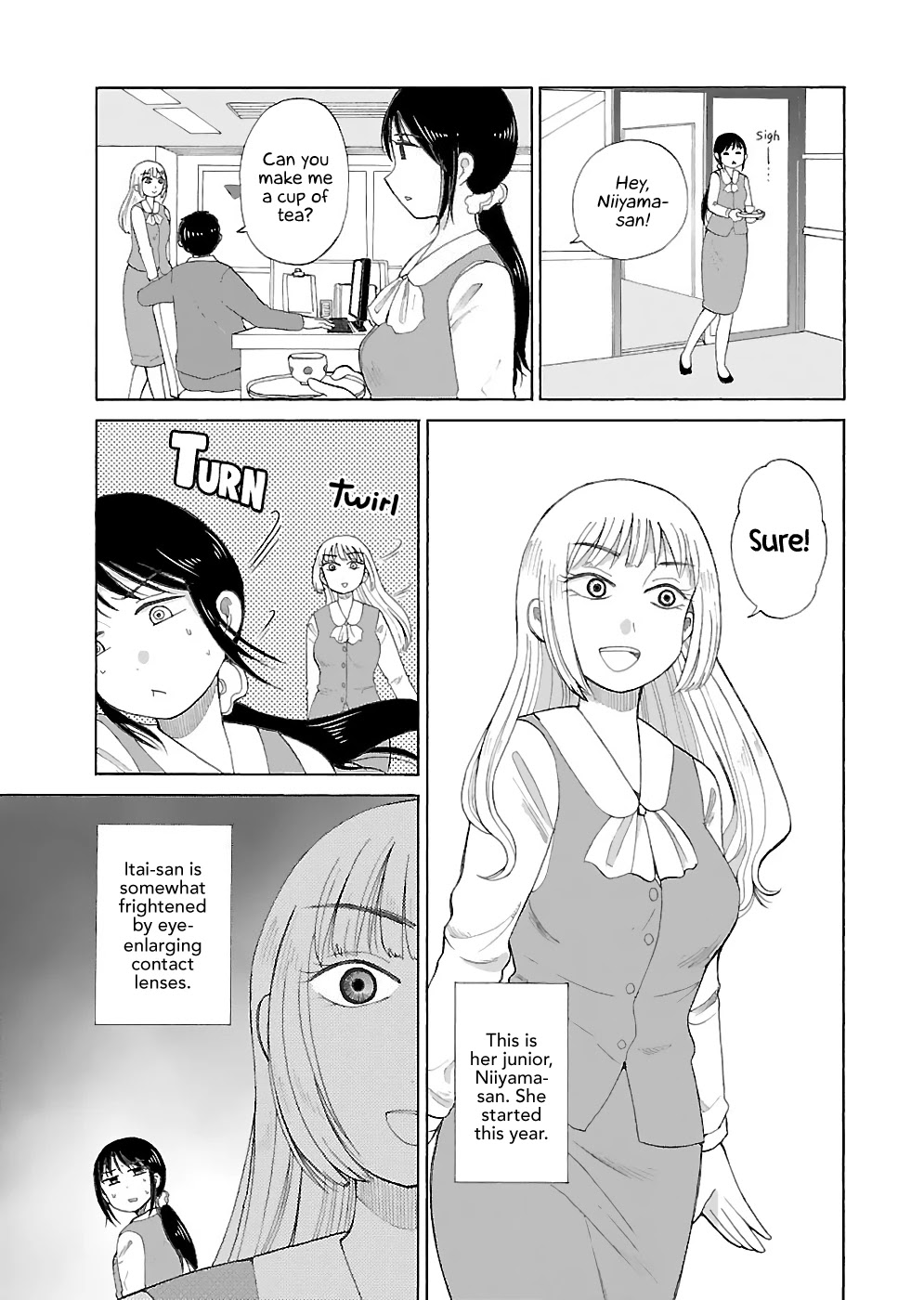 Itai onee-san wa sukidesu ka? Chapter 17 page 3 - Chapter 17: Painful OL Life