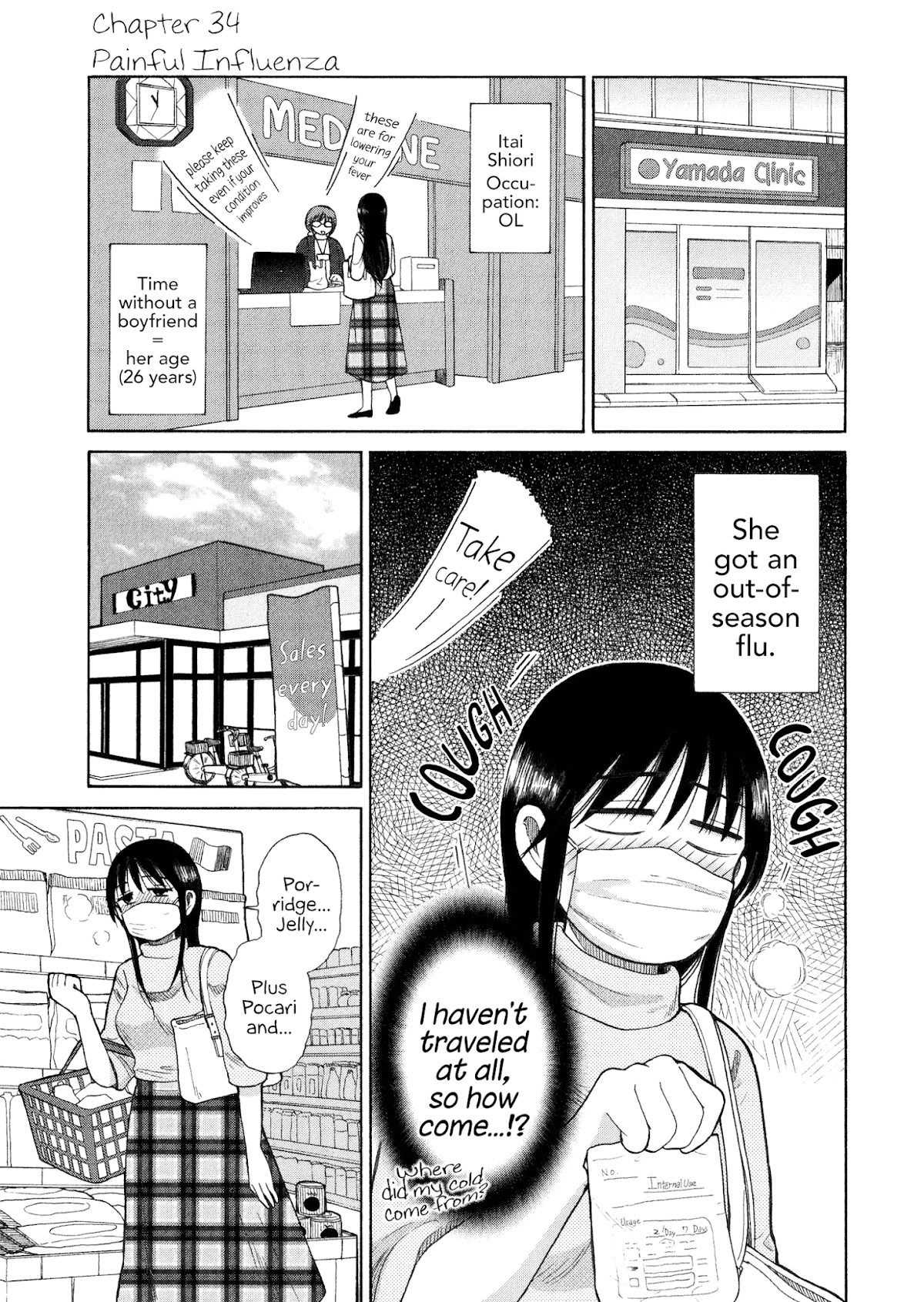Itai onee-san wa sukidesu ka? Chapter 34 page 1 - Chapter 34: Painful Influenza