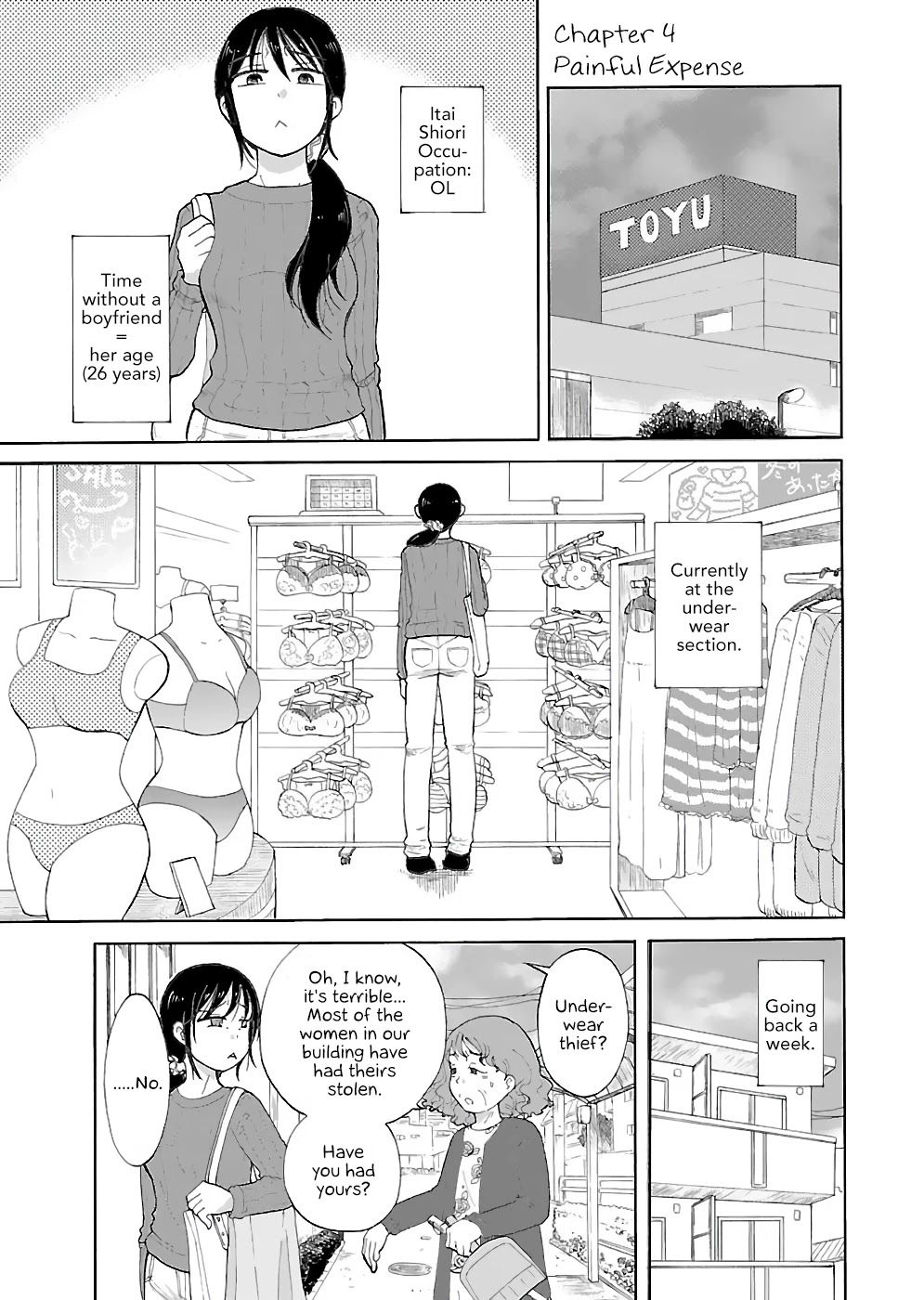 Itai onee-san wa sukidesu ka? Chapter 4 page 1 - Chapter 4: Painful Expense