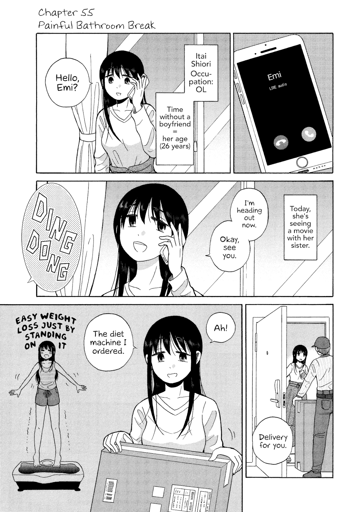 Itai onee-san wa sukidesu ka? Chapter 55 page 1 - Chapter 55: Painful Bathroom Break