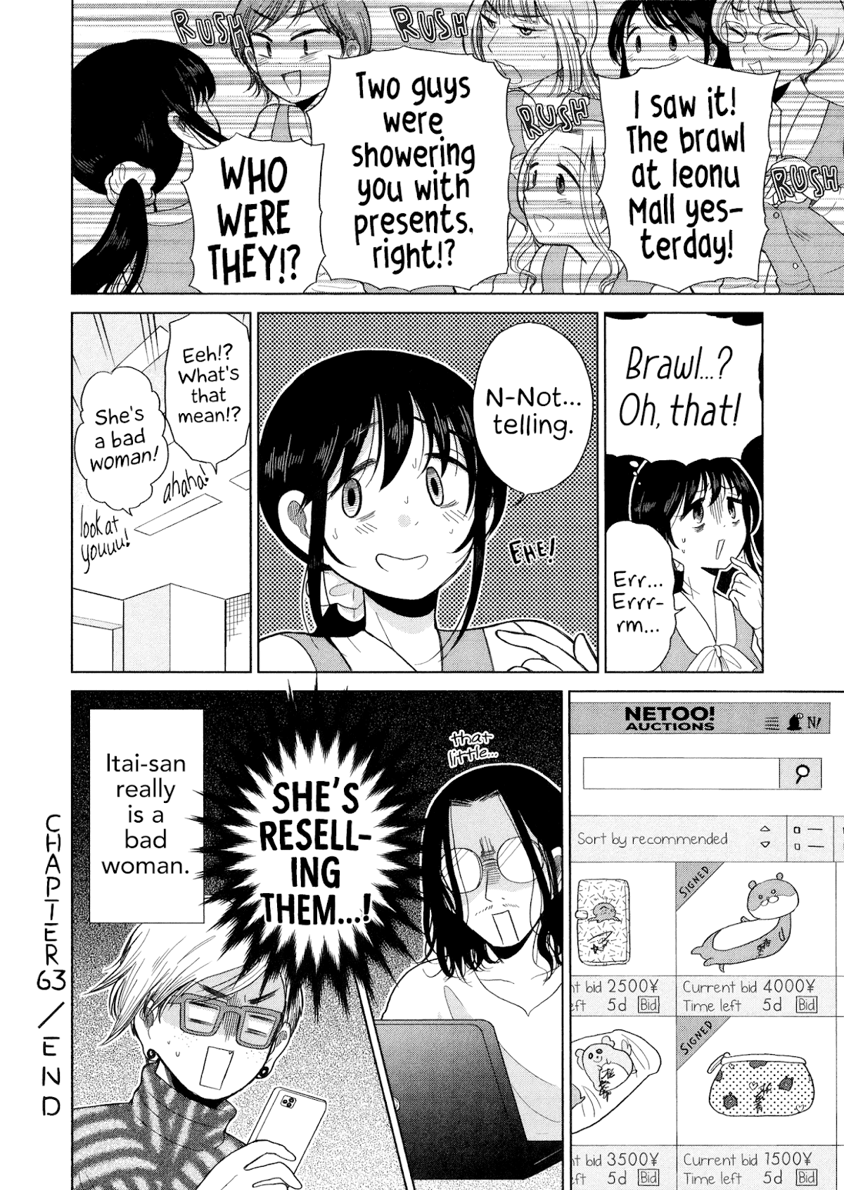 Itai onee-san wa sukidesu ka? Chapter 63 page 10 - Chapter 63: Painful Characters