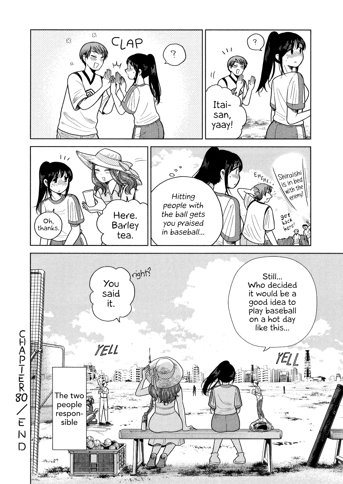 Itai onee-san wa sukidesu ka? Chapter 80 page 10 - Chapter 80: Painful Pitcher