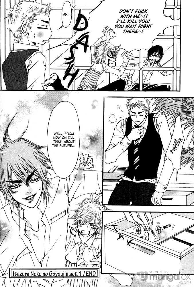 Itazura Neko ni Goyoujin Chapter 1 page 37 - Chapter 1